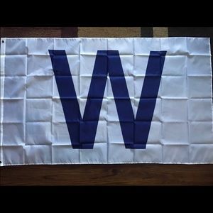Chicago Cubs W Flag *NEW* 3x5